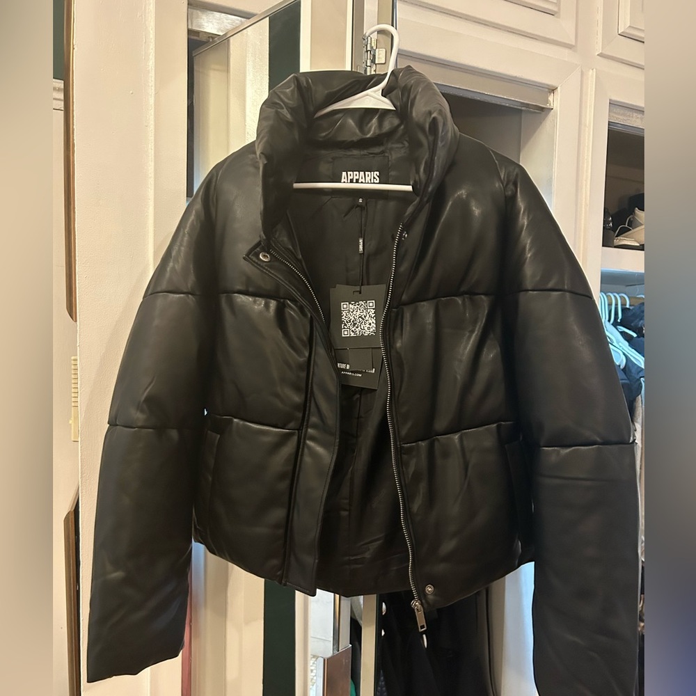 Apparis Jemma Faux Leather Puffer